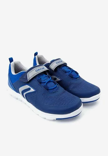 Sneaker Bé Trai Geox J XUNDAY B. B MESH+GBK Màu Xanh Navy Phối Xanh Dương Size 32