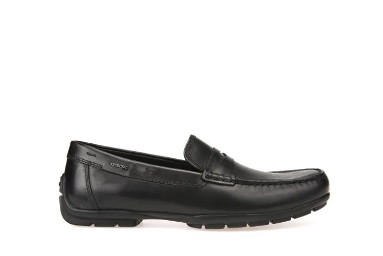 Giày Tây Geox U MONER W 2FIT D SMO.LEA Màu Đen - Size 39