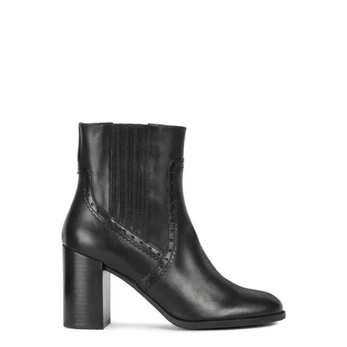 Giày Boot Nữ Geox D Jacy H. D - Smo.Lea Màu Đen Size 35