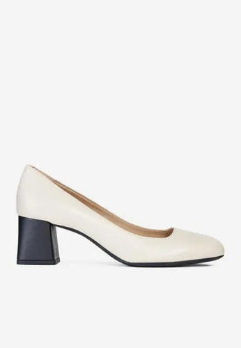 Giày Cao Gót Geox D SEYLA G NAPPA SHEEP LEA Màu Be Size 37