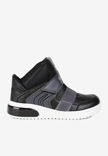Sneakers Bé Trai Geox J XLED B. A GEOBUCK+TEXT Màu Đen Size 36