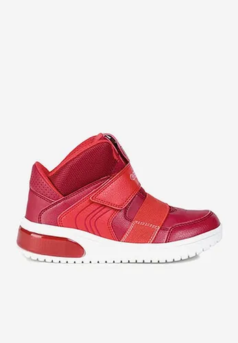 Sneakers Bé Trai Geox J XLED B. A GEOBUCK+TEXT Màu Đỏ Size 35