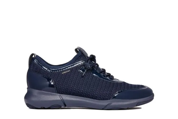 Sneakers Nữ Geox D NEBULA X B Màu Xanh Navy Size 36