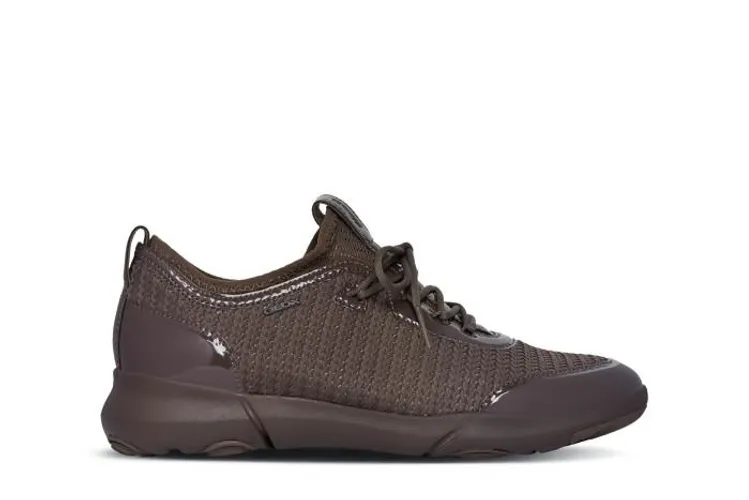 Sneakers Nữ Geox D NEBULA X B Màu Nâu Đậm Size 36