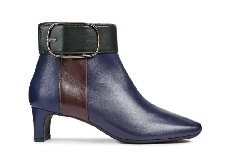 Boots Nữ Cao Gót Geox D Vivyanne M. C Màu Xanh Dương Đậm Size 35
