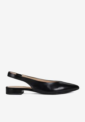 Giày Búp Bê Nữ Hở Gót Geox D Charyssa A Màu Đen Size 35