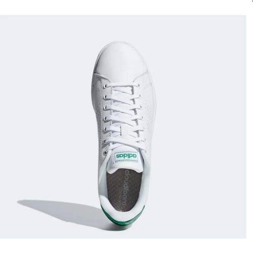 Giày Sneaker Adidas M Advantage F36424 Màu Trắng Gót Xanh Size 42-5