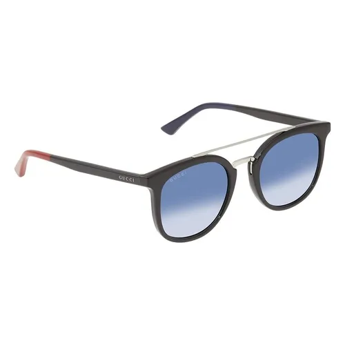 Kính Mát Gucci Blue Shaded Geometric Unisex Sunglasses GG0403S00451