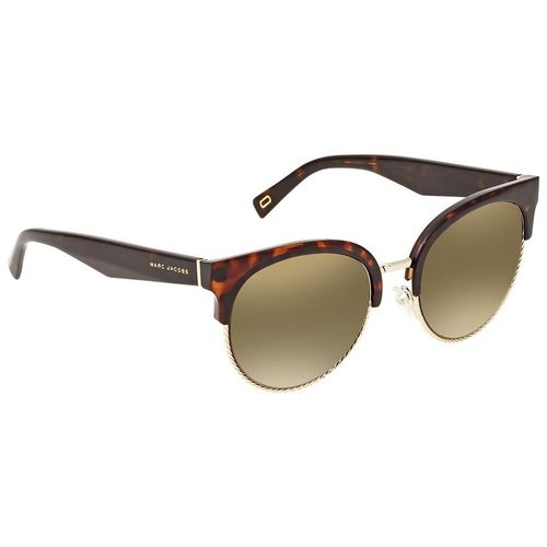 Kính Mát Marc Jacobs Brown Gold Browline Ladies Sunglasses MARC170S008654