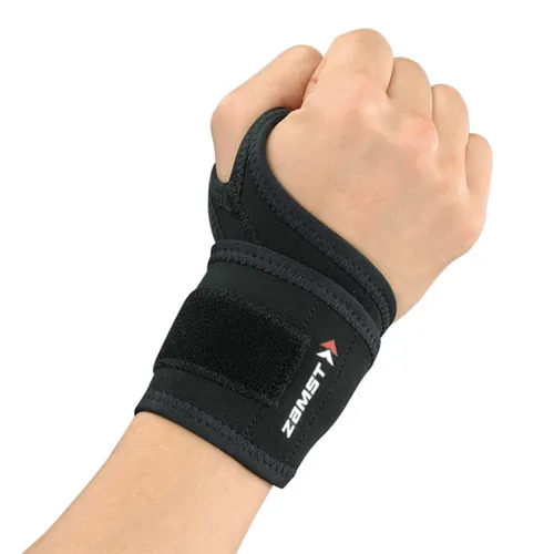 Đai Bảo Vệ Cổ Tay Zamst Wrist Wrap Màu Đen Size L