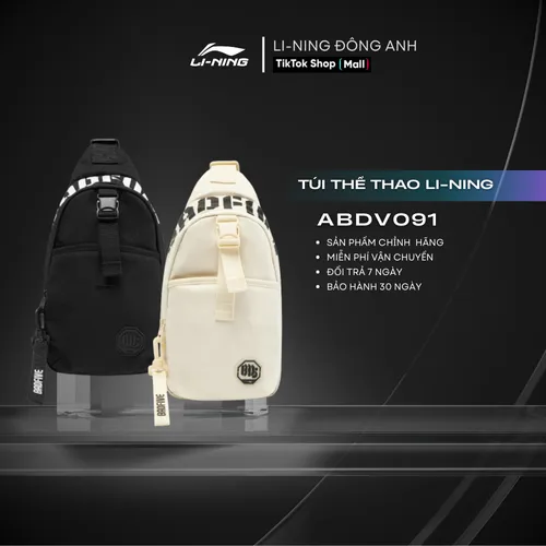 Túi thể thao chính hãng Li-ning Unisex ABDV091 ABDV091-1V0