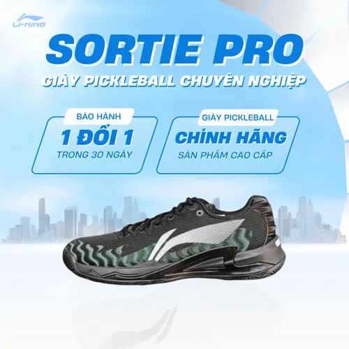 Giày Tennis, Pickleball nam chính hãng Li-Ning SORTIE PRO AKPV001-3
