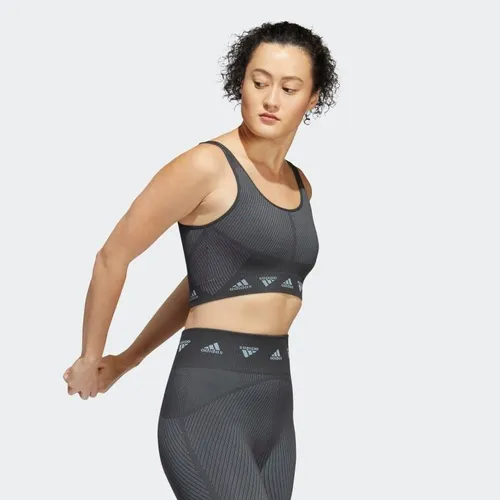 ÁO BRA LIGHT SUPPORT ADIDAS AEROKNIT HE2614