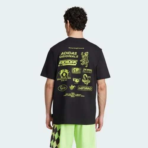 Áo Thun Nam Logo Ba Lá dáng tiêu chuẩn JW2954-XS XL