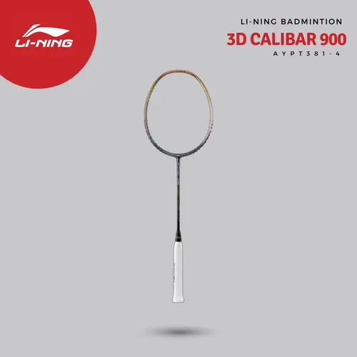 Vợt cầu lông Li Ning 3D CALIBAR 900（4U）Golden Gray AYPT381-4 P-AYPT381-4
