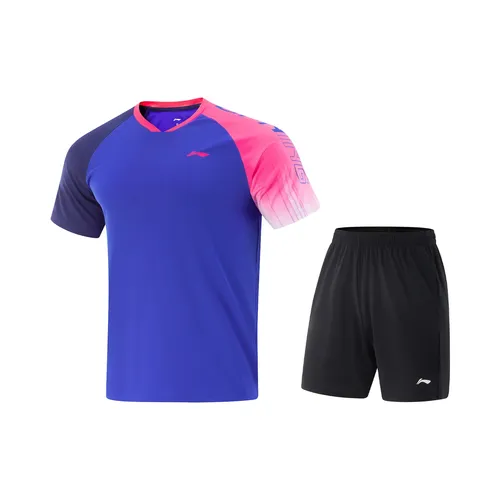 Bộ quần áo cầu lông, Pickleball Nam và Nữ Li-Ning P-AATV069-3V P-AATV069-3V4XS
