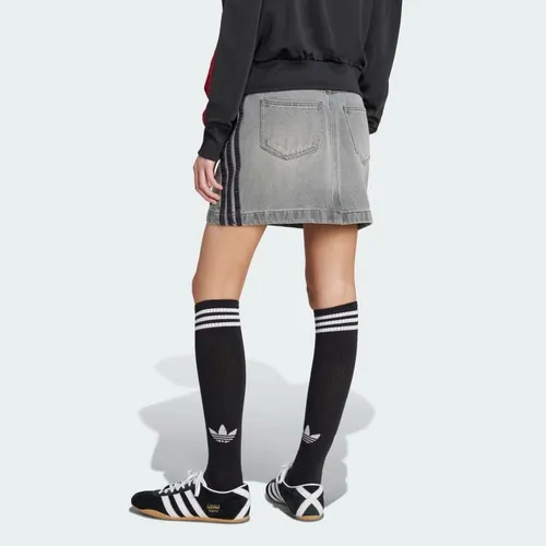 Chân Váy Denim Mini Adicolor 3 Sọc JW2657-24