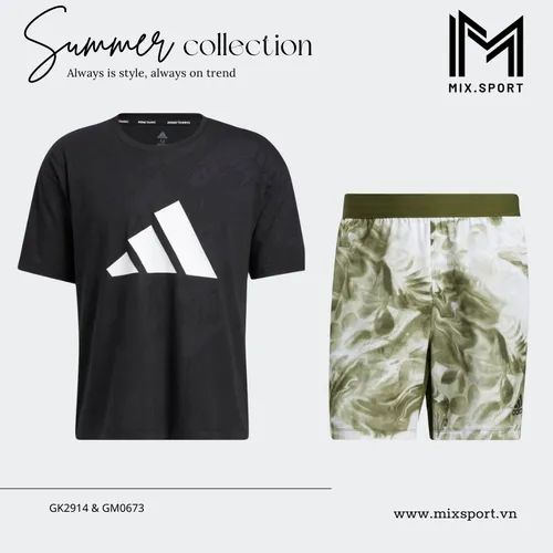 BỘ ĐỒ XUÂN HÈ NAM UNITE FLORAL