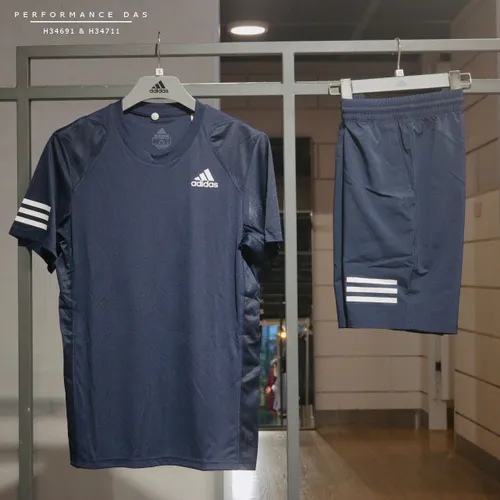 BỘ ĐỒ XUÂN HÈ NAM TENNIS 3 SỌC CLUB