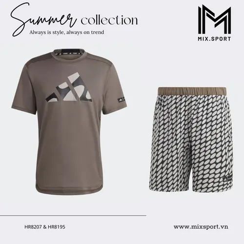 BỘ ĐỒ XUÂN HÈ NAM ADIDAS X MARIMEKKO DESIGNED FOR TRAINING HR8207 & HR8195