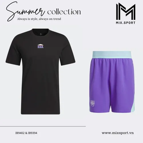 BỘ ĐỒ XUÂN HÈ NAM BÓNG RỔ D.O.N. EXCELLENCE IB9402 & IB9394