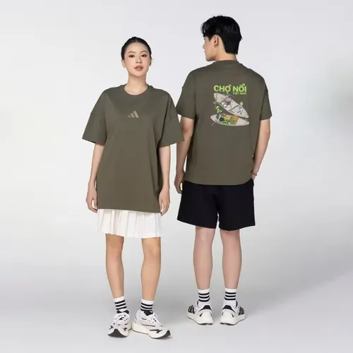 Áo thun Unisex Olive Nhịp sống CHỢ NỔI
