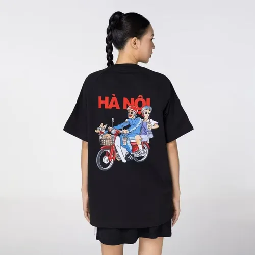 Áo thun Unisex Vi vu HÀ NỘI KL0921-XS