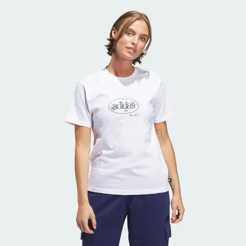Áo Thun Nữ Graphic Hoa Elements Radiate JI9432-XS S