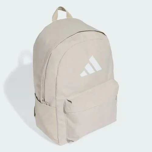 Balo Adidas Logo 3 Bar Classic JX8860 Màu Be Nhạt