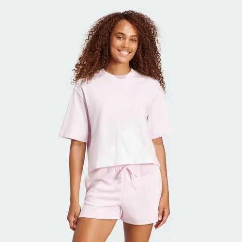 Áo Thun Nữ Boyfriend Logo Lớn Essentials JG8739-2XS