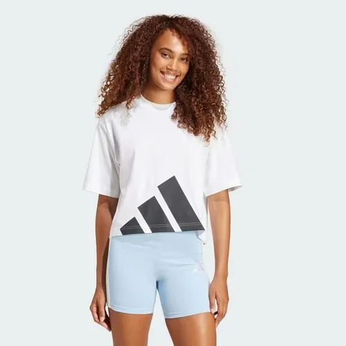Áo Thun Nữ Boyfriend Logo Lớn Essentials JG8737 size L