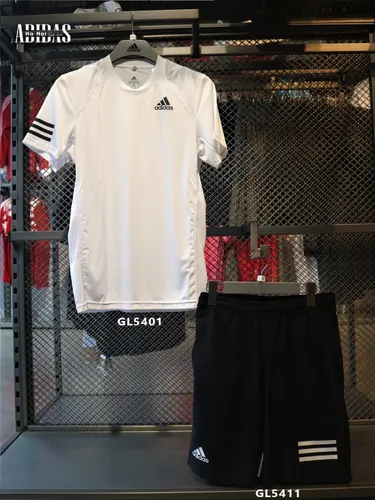 BỘ ĐỒ XUÂN HÈ NAM CLUB TENNIS 3-STRIPES GL5401 & GL5411