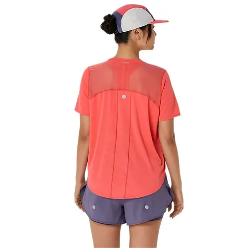 Áo T-shirt chạy bộ ASICS ROAD SS TOP Nữ - 2012C969.700 2012C969.700-M