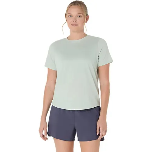 Áo T-shirt chạy bộ ASICS SILVER SS TOP Nữ - 2012D144.300 2012D144.300-M