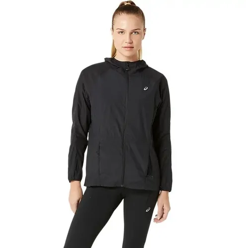 Áo khoác chạy bộ ASICS Nữ Road Packable Jacket 2012D076.001 2012D076.001-S