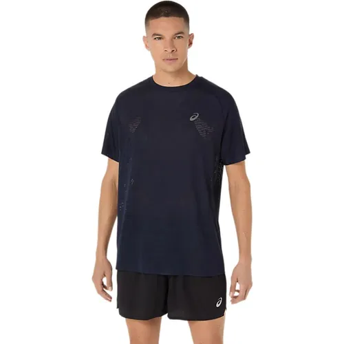 Áo T-shirt chạy bộ ASICS METARUN SS TOP Nam - 2011D286.401 2011D286.401-L