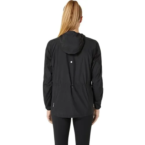 Áo khoác chạy bộ ASICS Nữ Road Packable Jacket 2012D076.001 2012D076.001-S