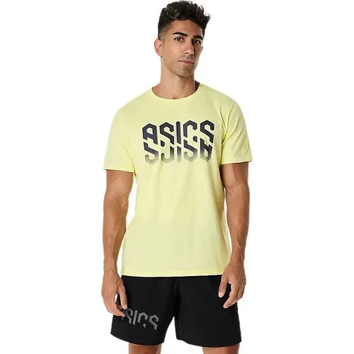 Áo T-shirt tập luyện ASICS HEX GRAPHIC COTTON BLEND TEE Nam - 2031E901.751 2031E901.751-XS