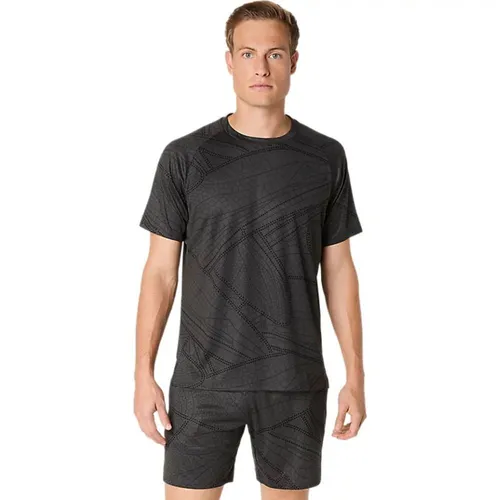 Áo T-shirt tập luyện ASICS ALL OVER PRINT Nam - 2031F199.020 2031F199.020-L