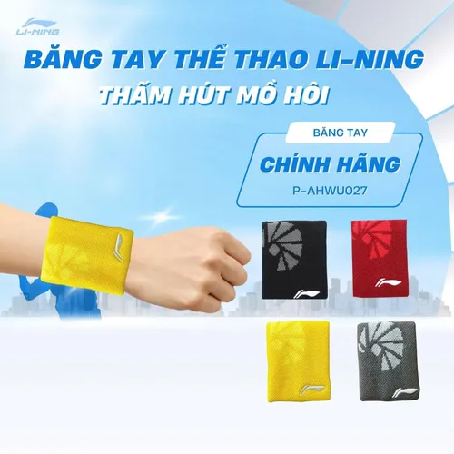 Băng Tay Chặn Mồ Hôi P-AHWS027 chơi cầu lông,tennis,bóng bàn Phụ Kiện Sport P-AHWS027-5