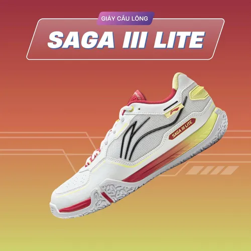 Giầy Cầu lông, Pickleball Nam và Nữ chính hãng Li-Ning SAGA 3 LITE AYTV003 P-AYTV003-14.5