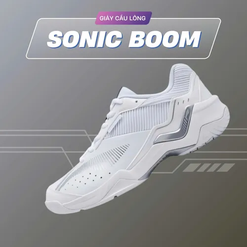 Giầy Cầu lông, Pickleball Nam chính hãng Li-Ning SONIC BOOM AYTV005 P-AYTV005-16.5