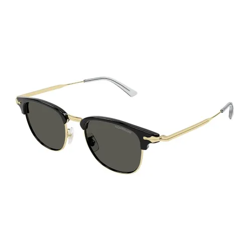 Kính Mát Nam Montblanc MB0364S 001 Màu Đen Vàng