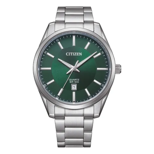 Đồng Hồ Nam Citizen Quartz BI1031 51Z Mặt Xanh Lá
