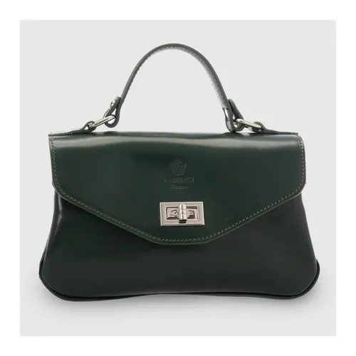 Túi Xách Nữ Medici Of Florence Vachetta 652-GREEN Màu Xanh Green