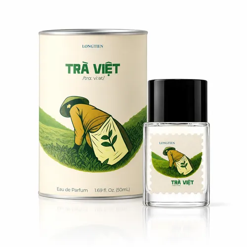 Nước Hoa Unisex LONGTIEN Trà Việt 50ml