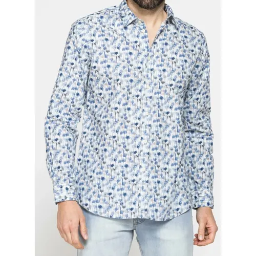 Áo Sơ Mi Nam Dài Tay Carrera Jeans 220A1241A_A29 Họa Tiết Hoa Size M