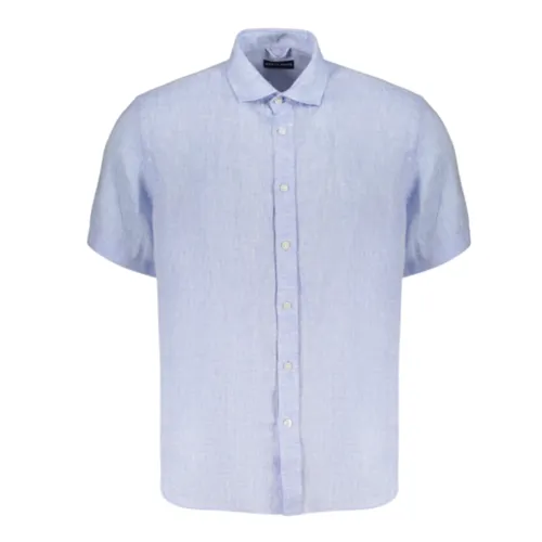 Áo Sơ Mi Nam Cộc Tay North Sails 664439000_AZ0757 Màu Xanh Nhạt Size S