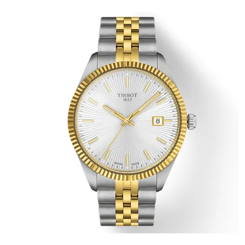 Đồng Hồ Nam Tissot Ballade Watch T156.410.22.031.00 Màu Vàng/Bạc