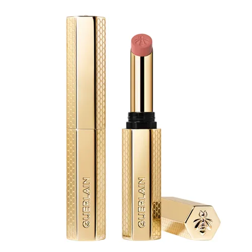 Son Lì Guerlain Kisskiss Honey Infused Intense Lipstick 196 Daisy Rose Màu Hồng Nude